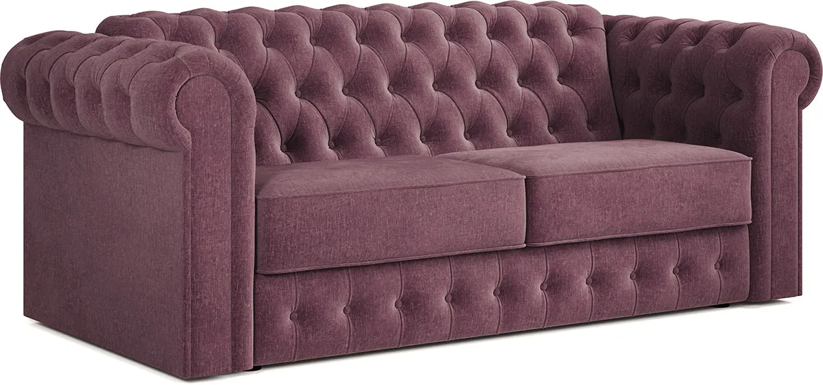 Jay-Be Chesterfield 3 Seater Sofa Bed with Deep e-Sprung™ Mattress