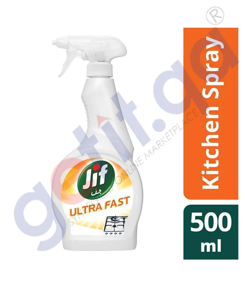 JIF 500ML ULTRA FAST  KITCHEN CLEANER SPRAY