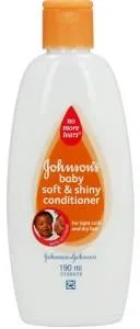 Johnson's Baby Conditioner Soft & Shiny 190 ml