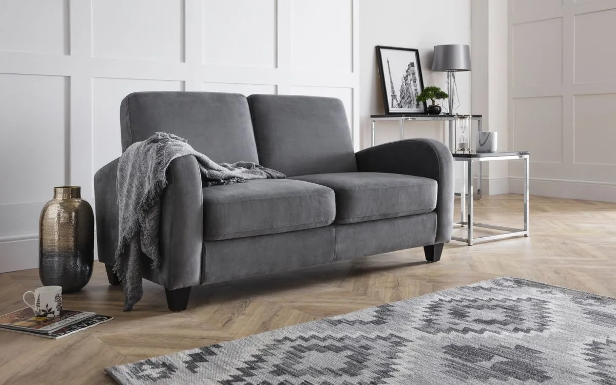 Julian Bowen Vivo Sofabed Dusk Grey Chenille