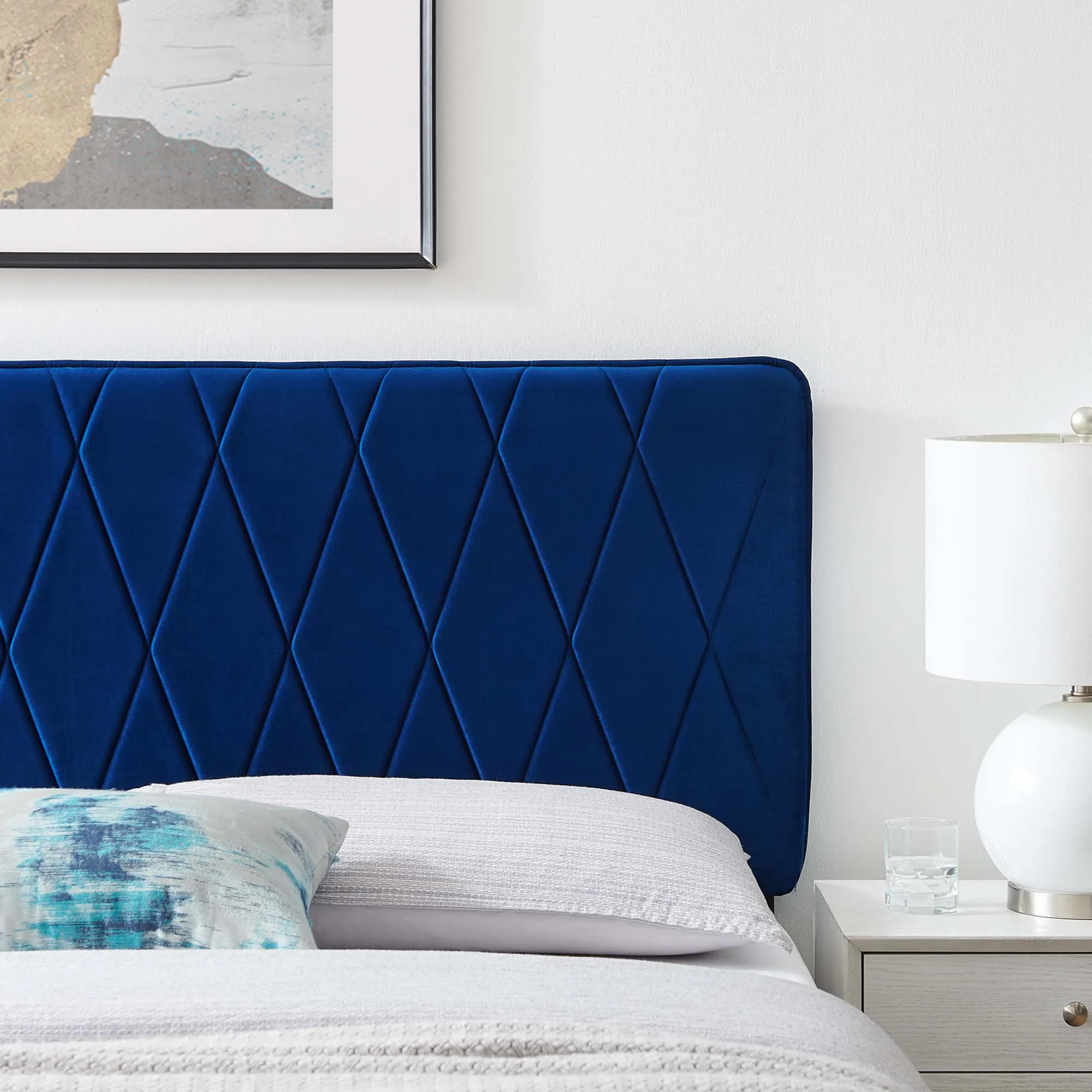 Leila Performance Velvet Headboard by Modway