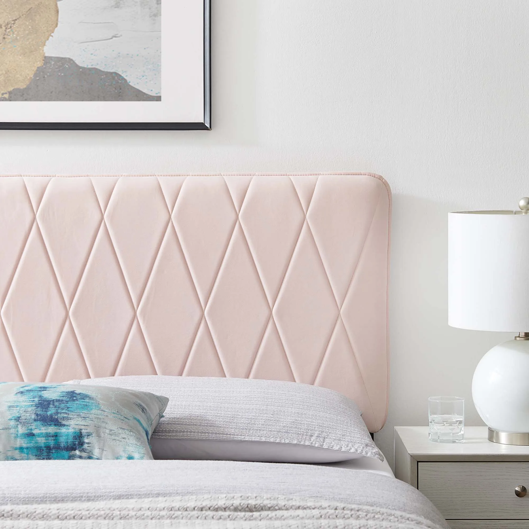 Leila Performance Velvet Headboard by Modway