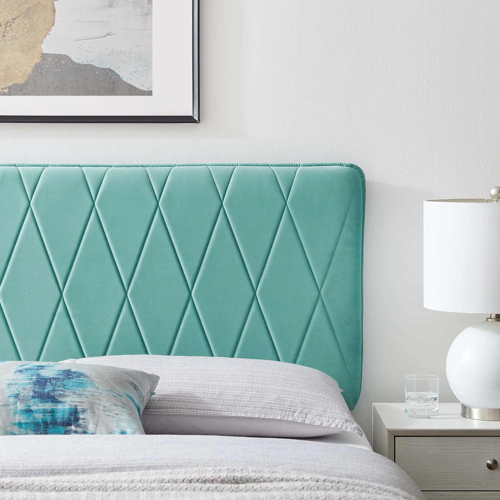 Leila Performance Velvet Headboard by Modway