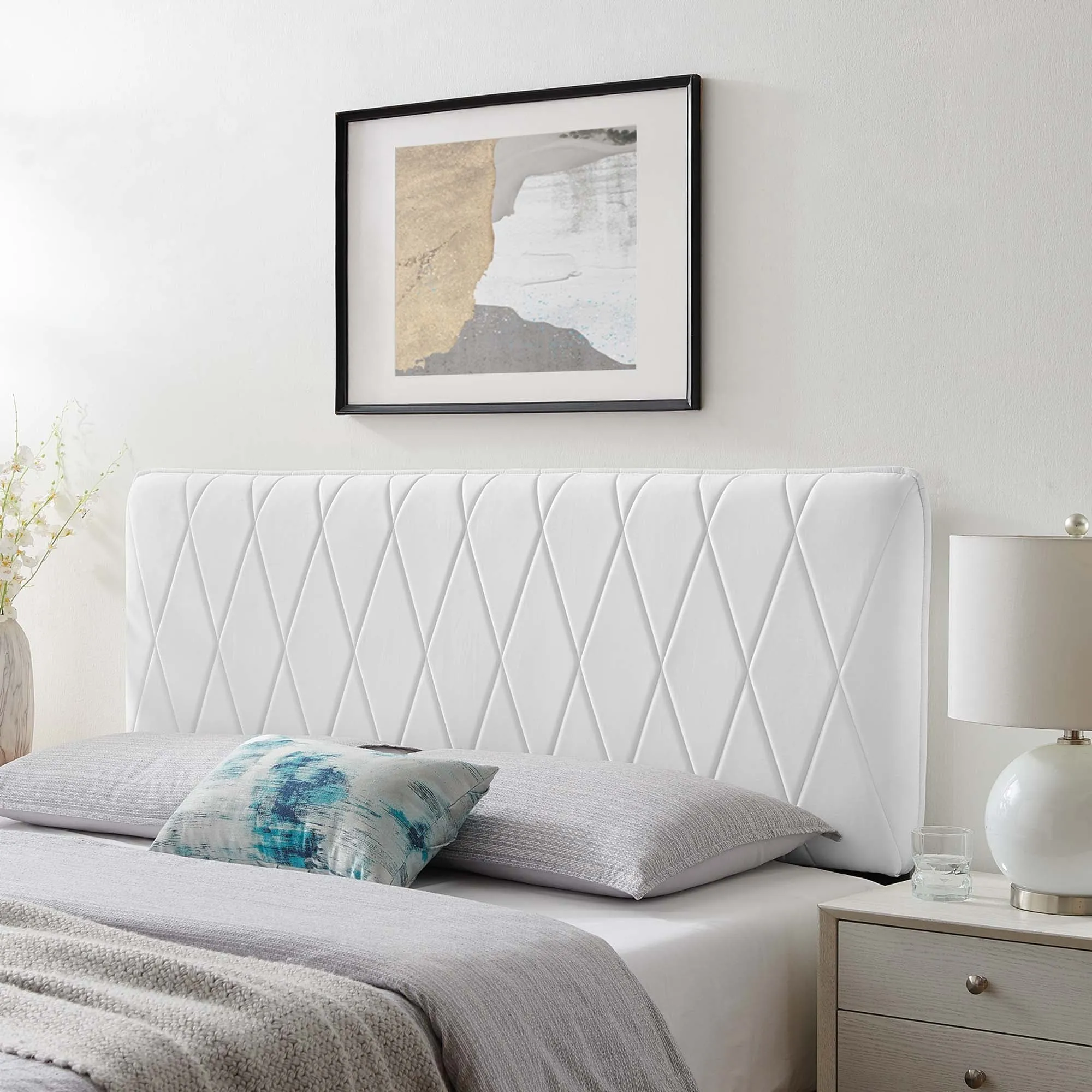 Leila Performance Velvet Headboard by Modway