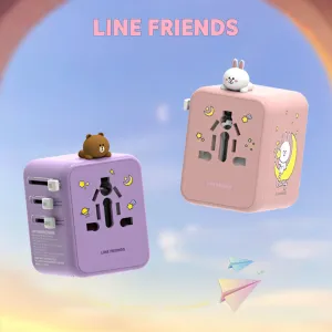 Line Friends Universal Converter 20W Fast Travel Charger