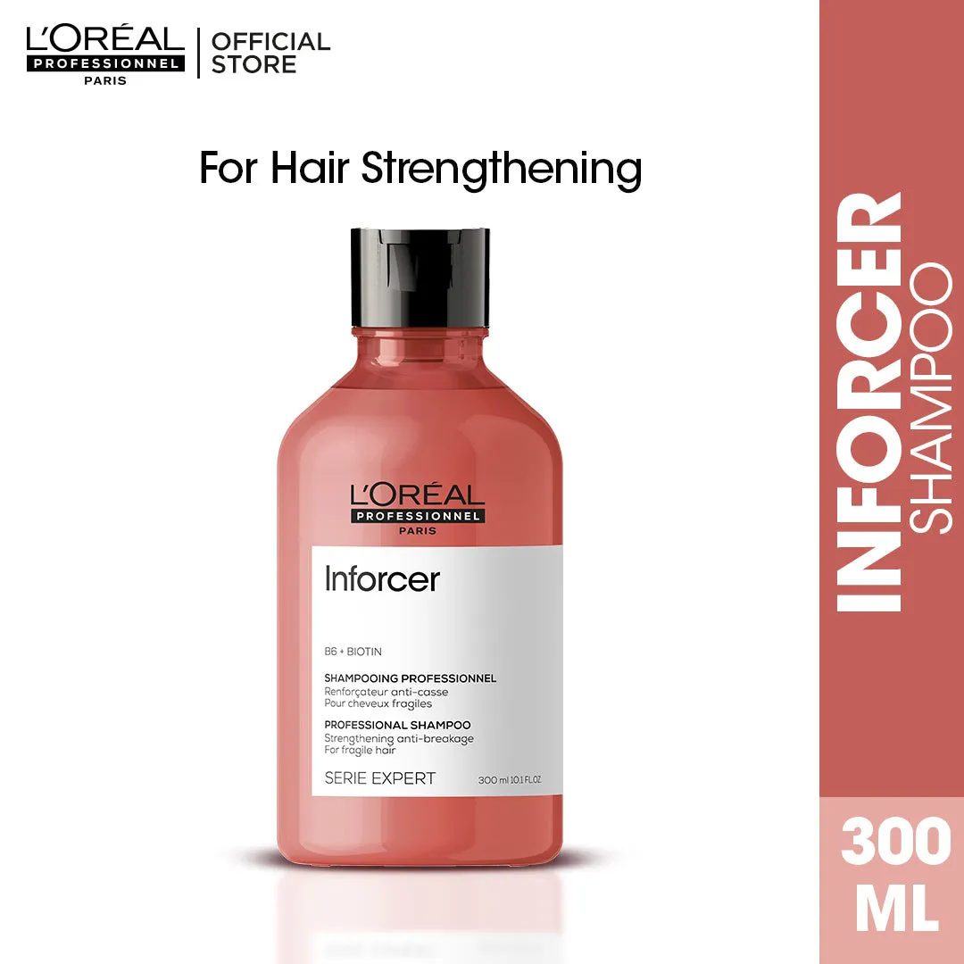 Loreal Professionnel Serie Expert Inforcer Shampoo - 300ml - For Long Fragile, Breaking Hair