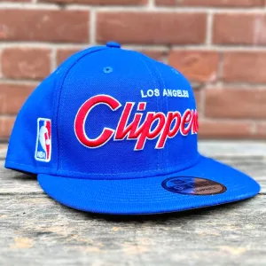 Los Angeles Clippers NBA Script 9Fifty Snapback (Blue)