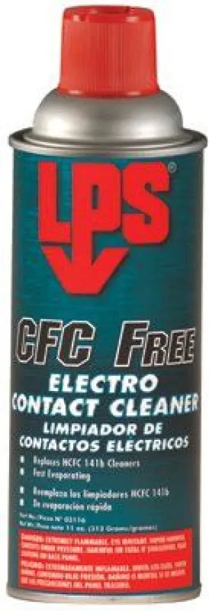 LPS 03116 CFC Free Electro Contact Cleaners, 11 oz Aerosol Can (12 Cans)