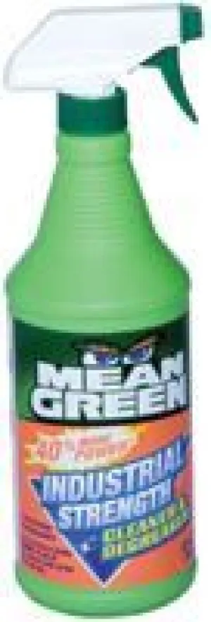 Mean Green 132 Industrial Strength Cleaners & Degreasers, 32 oz Trigger Spray Bottle (12 Bottles)