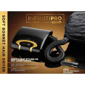 New - Infinti Pro Gold by Conair Soft Bonnet Dryer