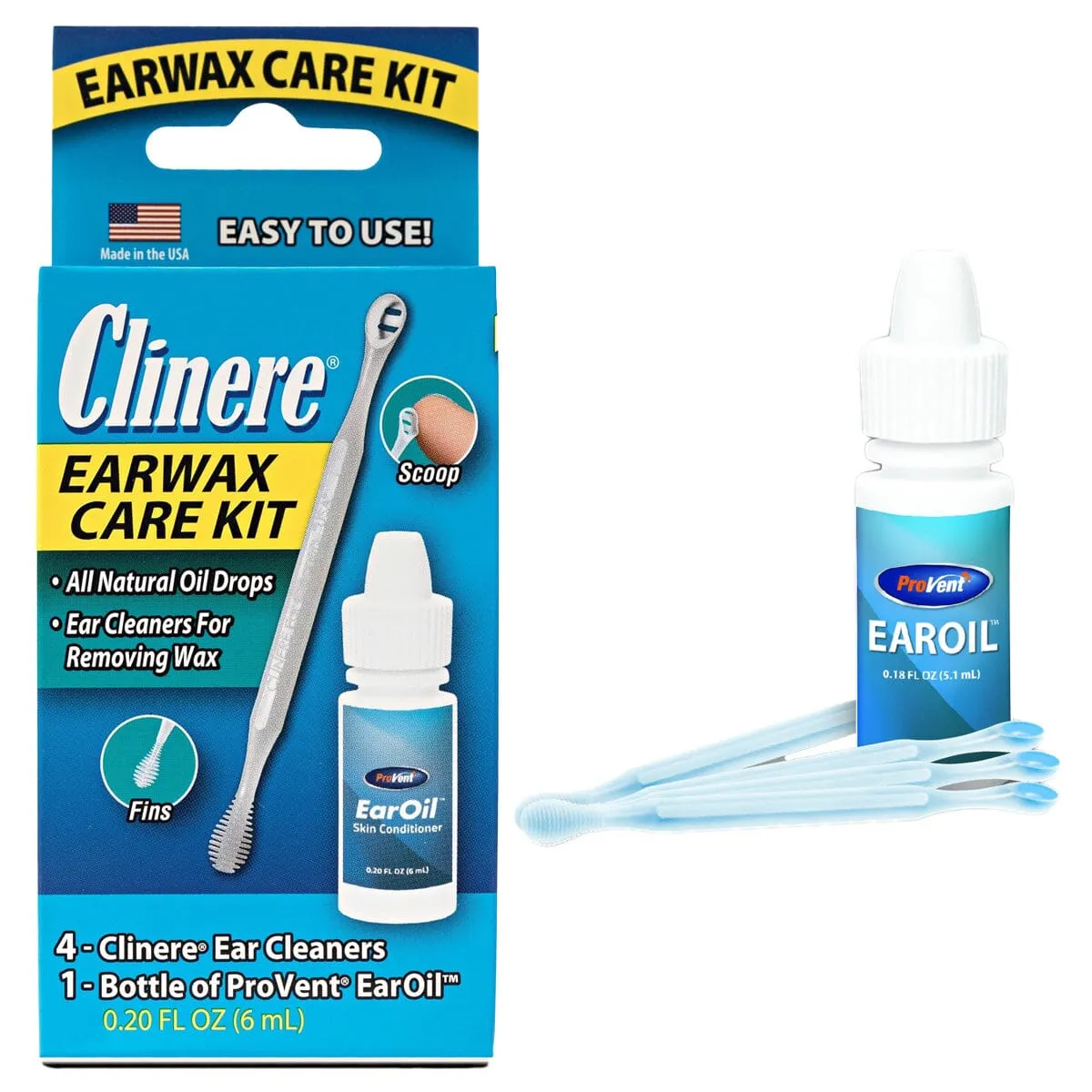 Quest Clinere® EarWax Cleaning Kit, Blue