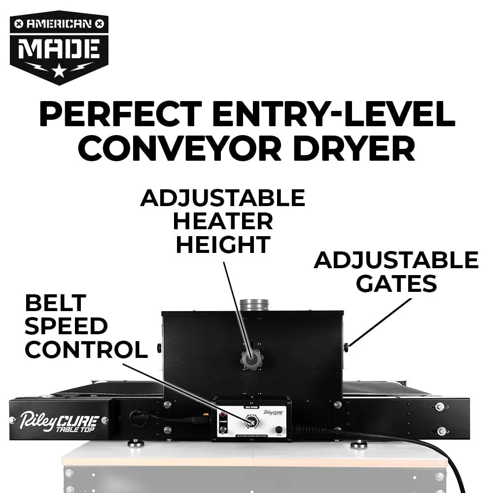 RileyCure Table Top Plus Conveyor Dryer