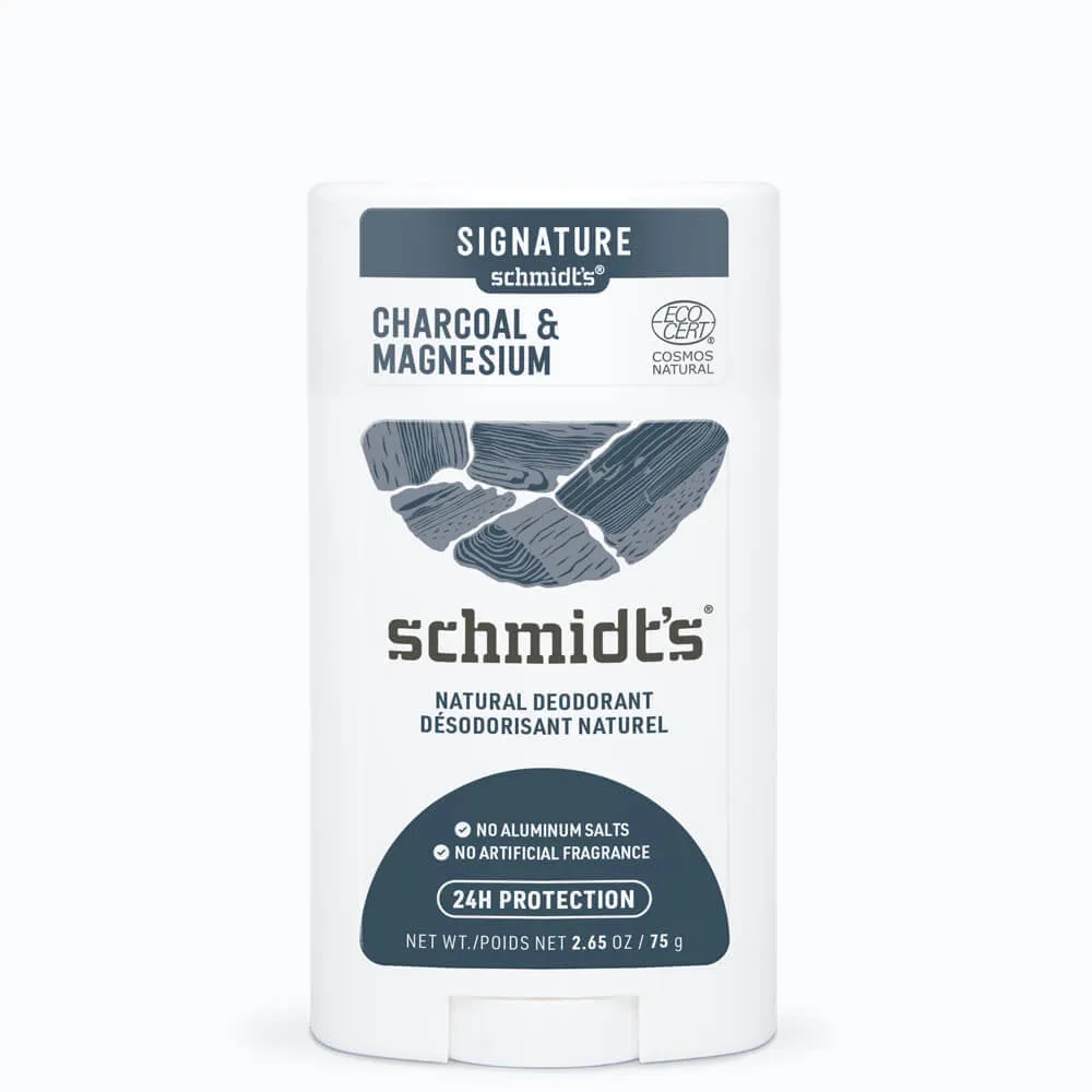 Schmidt's - Deodorant Stick Charcoal   Magnesium 75g