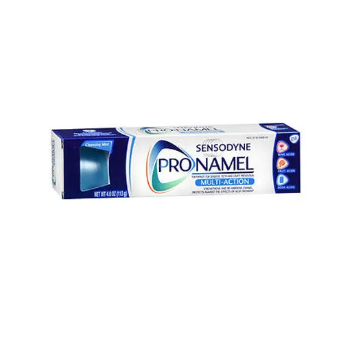 Sensodyne Pronamel Multi-Action Fluoride Toothpaste Cleansing Mint 4 Oz By The Honest Company