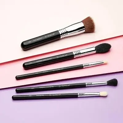 Sigma Beauty Most-Wanted Brush Set - 5pc