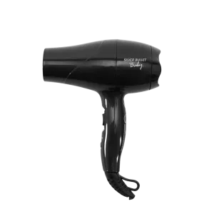 Silver Bullet Baby Travel Hair Dryer - Black