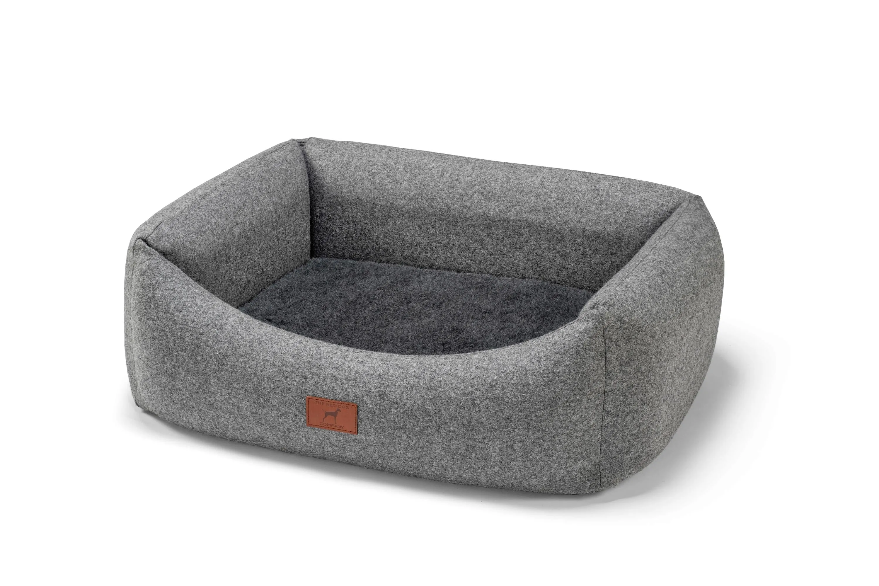 Slate Grey Classic Dog Bed