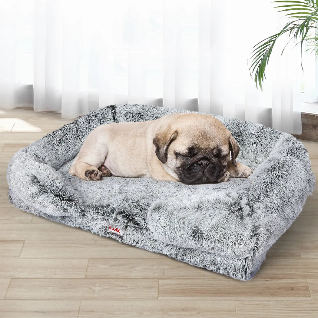 SMALL Dog Beds Pet Orthopedic Sofa - Grey