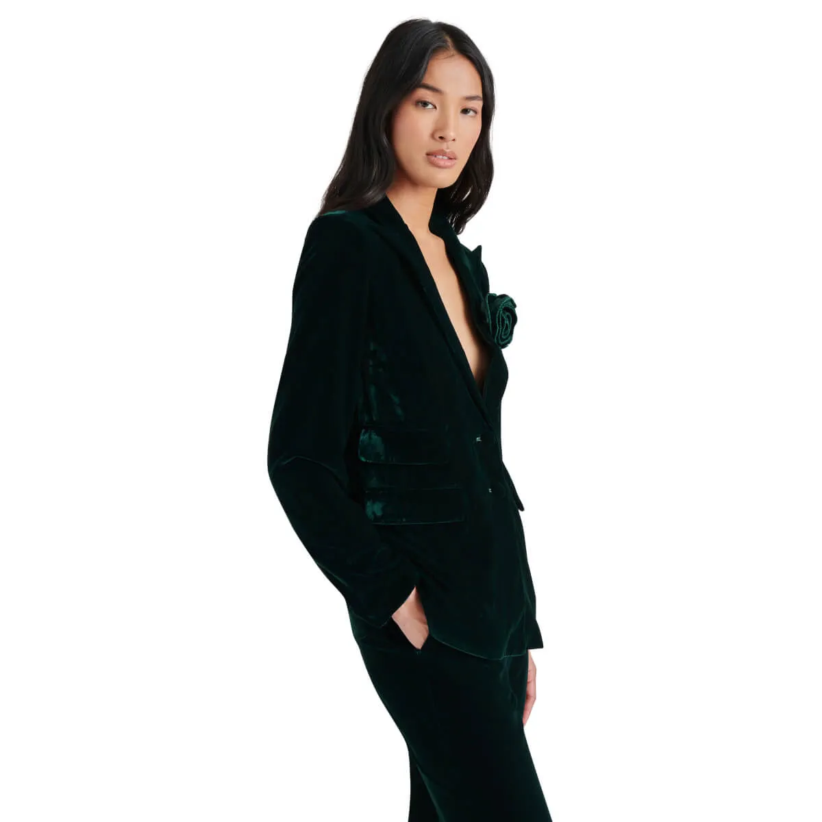 Steve Madden Merene Velvet Blazer