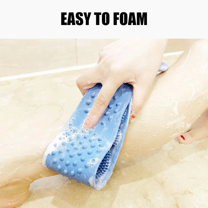 (🔥Summer Hot Sale - SAVE 50%🔥) Silicon Body Scrubber Belt