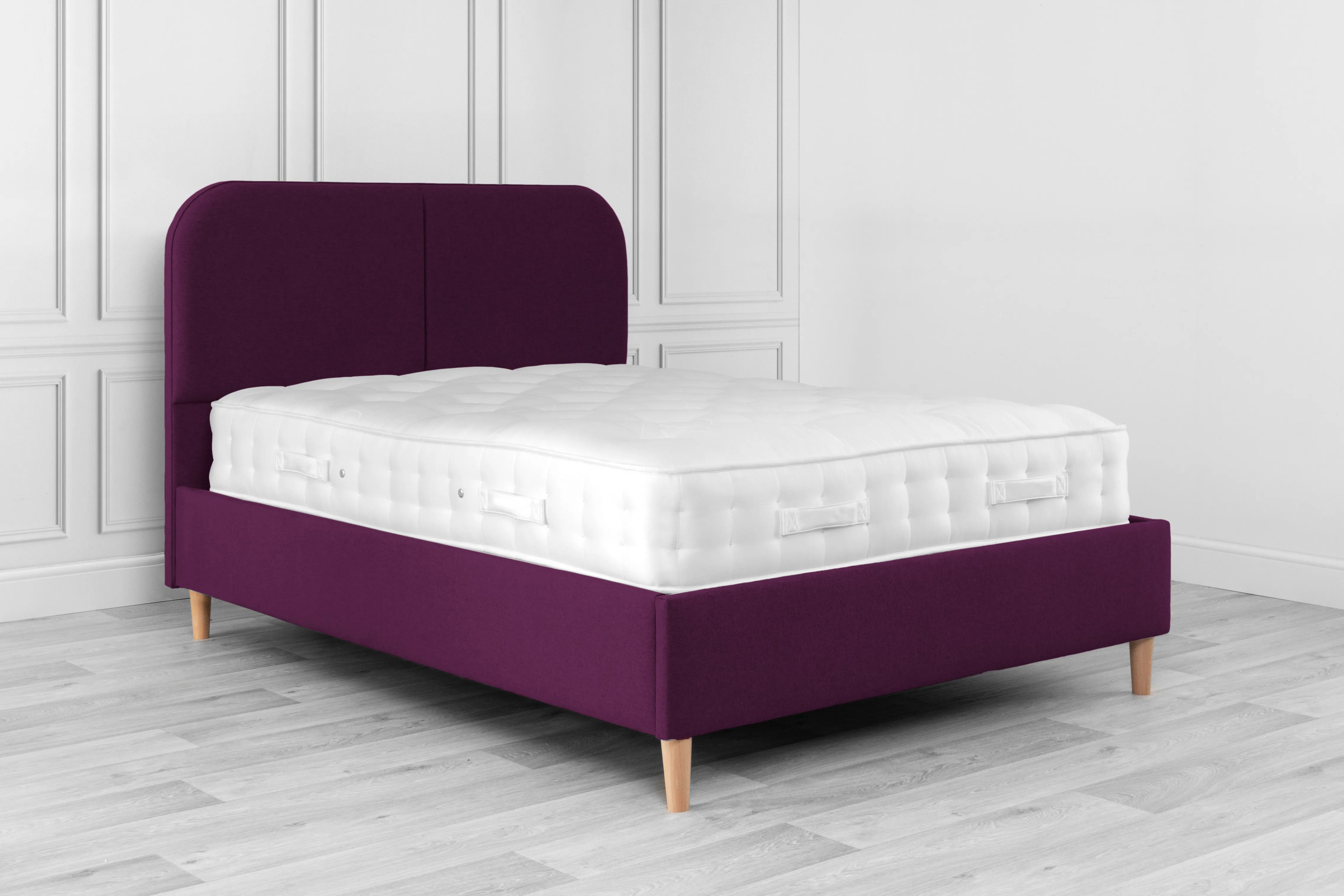 Swanglen Abbey Burgundy Bed Frame