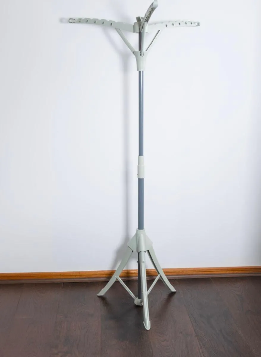 Tripod Clothes Airer Collapsible Sage Green