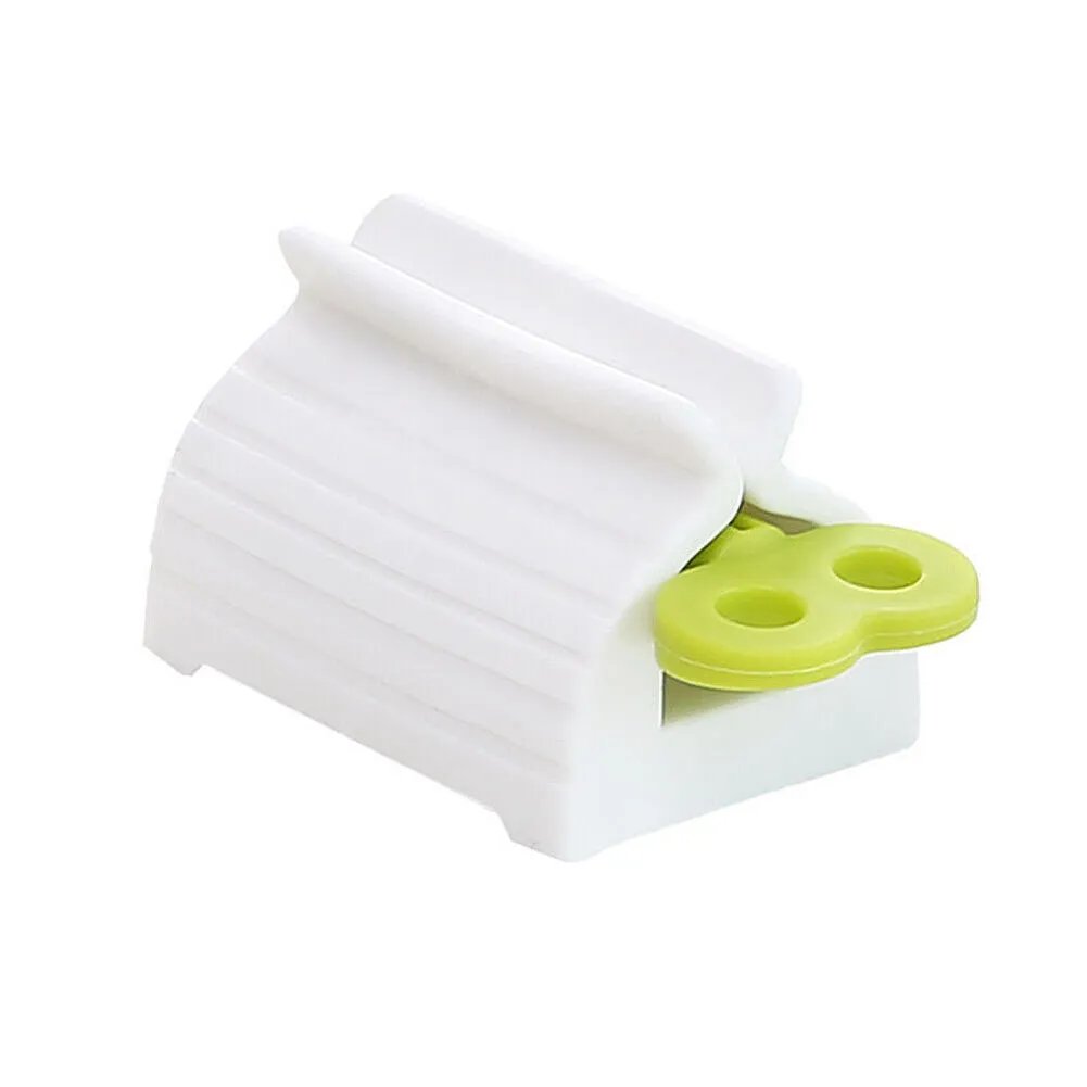 US 3-6 Pack Rolling Tube Toothpaste Squeezer Easy Dispenser Seat Holder Stand