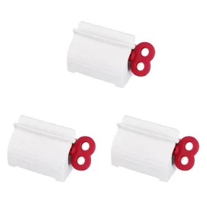 US 3-6 Pack Rolling Tube Toothpaste Squeezer Easy Dispenser Seat Holder Stand