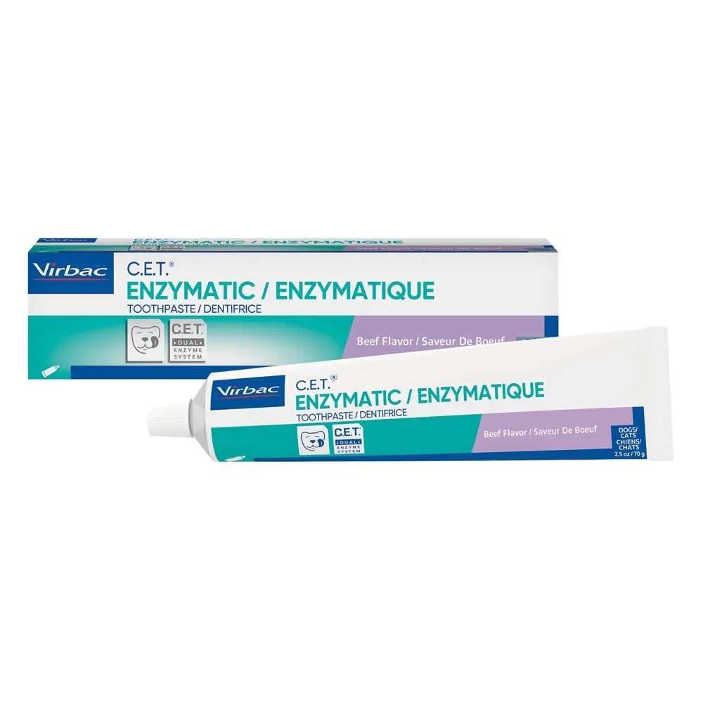 Virbac C.E.T. Enzymatic Toothpaste - Beef 70g