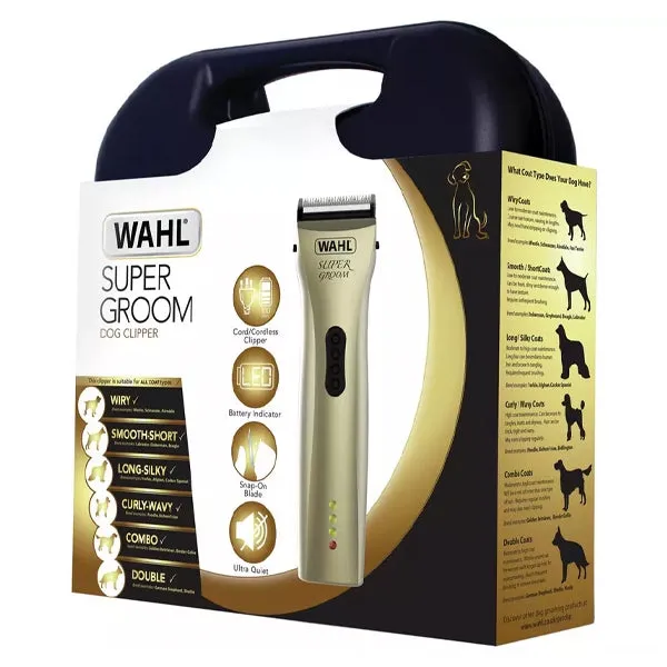 Wahl Super Groom Clippers - Cordless