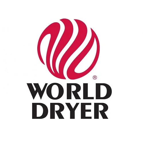 WORLD DRYER® Q-974A2 VERDEdri® Hand Dryer - White Epoxy on Aluminum Automatic Universal Voltage Surface-Mounted ADA Compliant