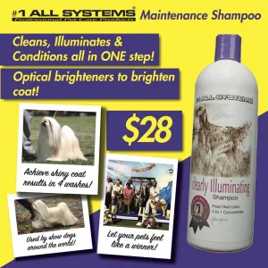 ZZZ #1 All Systems Clearly Illuminating Pet Shampoo